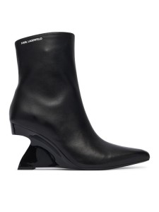 KARL LAGERFELD Botki Waverly KL34645 Czarny