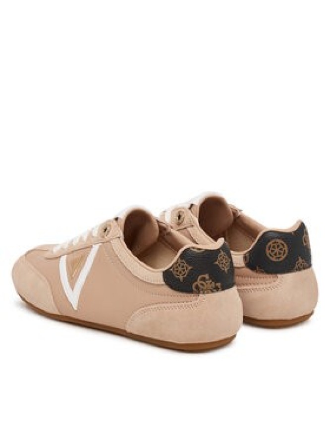 Guess Sneakersy FLTREL LEA12 Beżowy