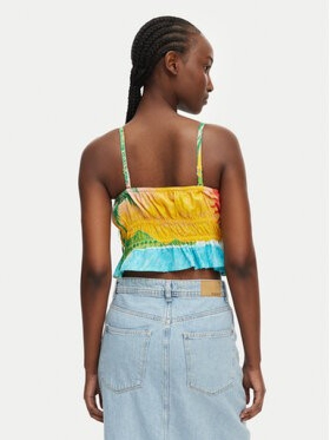 Roxy Top Atlas Palmy Daze ERJWT03669 Kolorowy Regular Fit