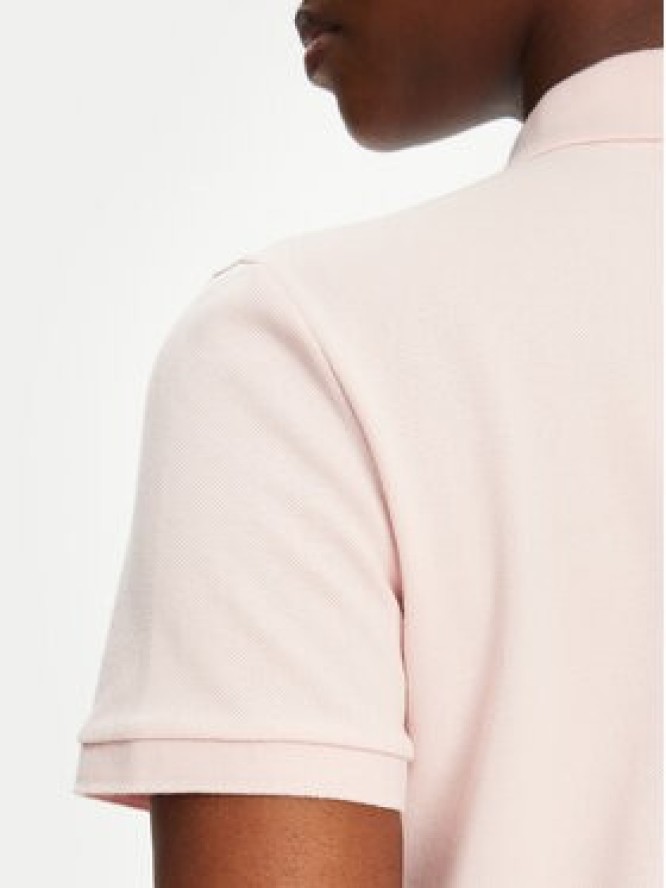 Lacoste Sukienka codzienna EF5473 Różowy Slim Fit