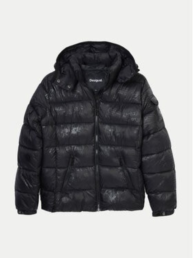 Desigual Kurtka zimowa Drammen 24WWEWBM Czarny Regular Fit