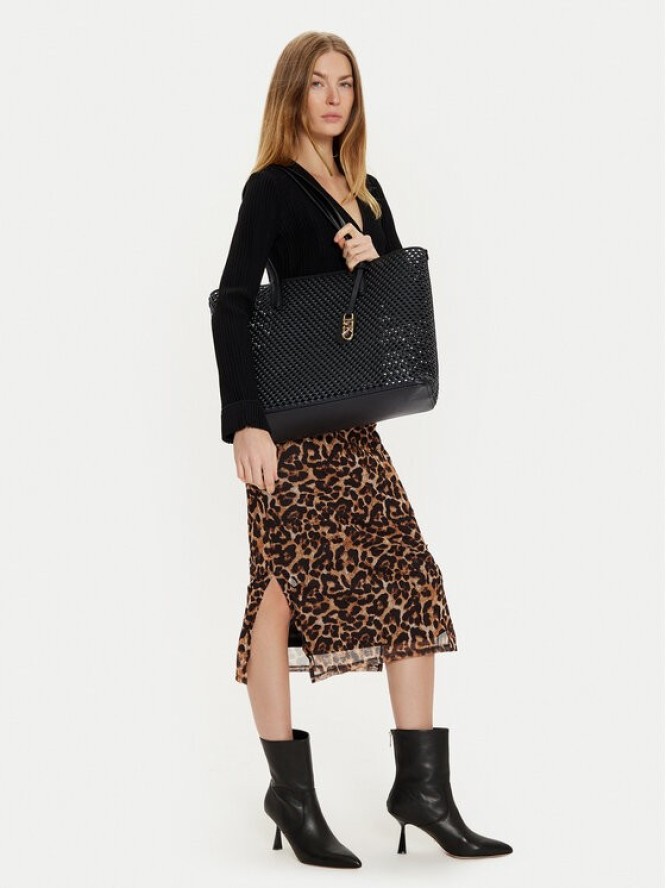 MICHAEL Michael Kors Torebka Eliza 30T4GZAT4L Czarny