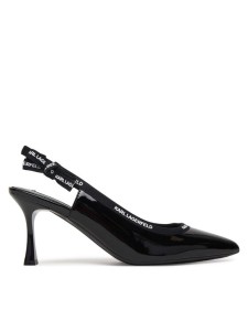 KARL LAGERFELD Czółenka Sienna KL32706 Czarny