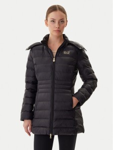 EA7 Emporio Armani Kurtka zimowa 7W000685 AF12475 UC001 Czarny Slim Fit