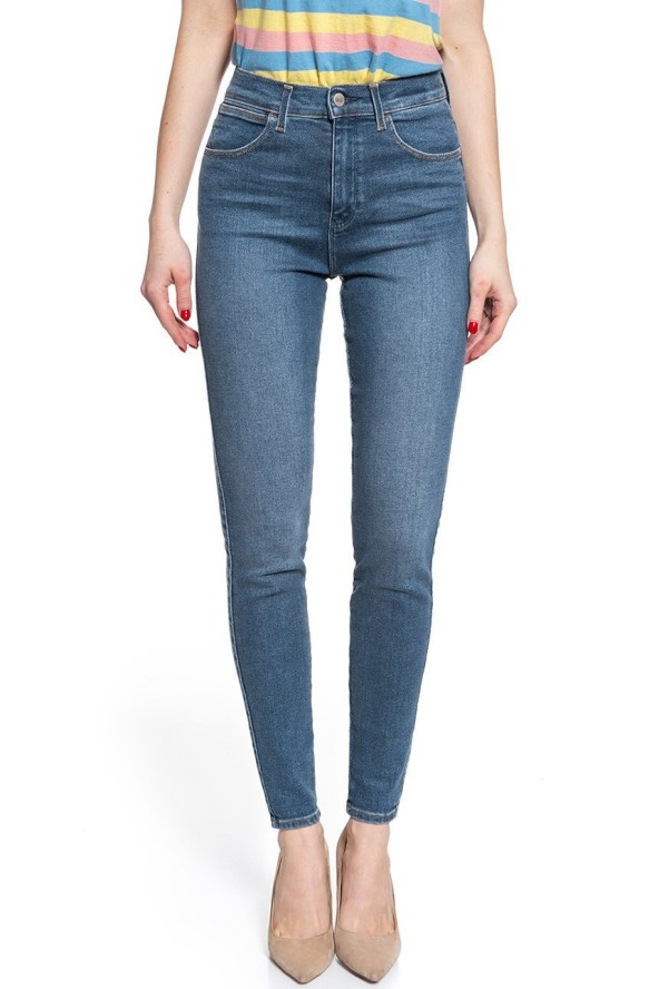 WRANGLER HIGH RISE SKINNY USED TINT W27HTX50H 112128127