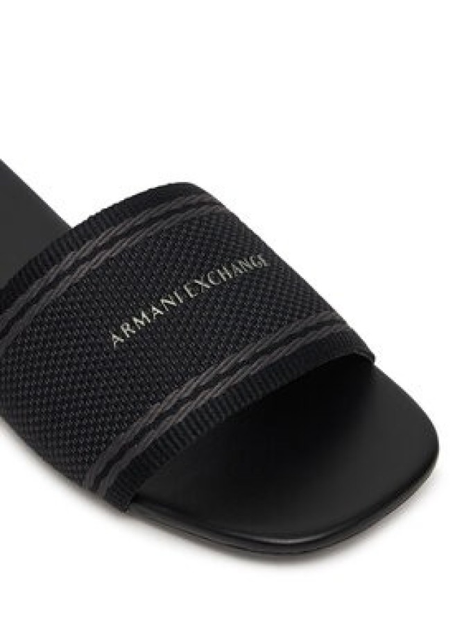 Armani Exchange Klapki XW002569 AF22793 MZ192 Czarny