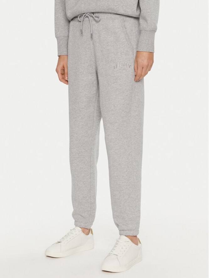 DKNY Sport Spodnie dresowe DP4P3471 Szary Regular Fit