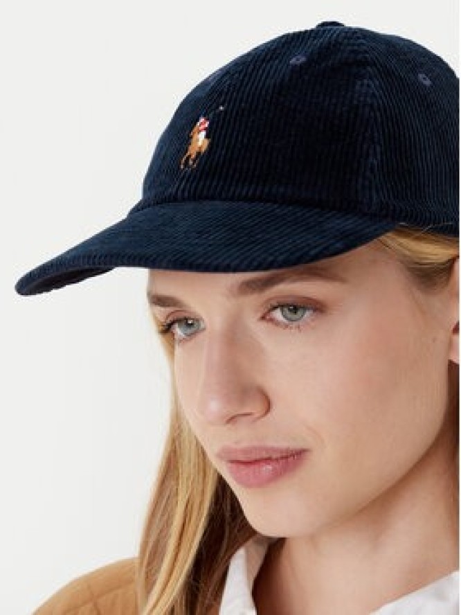 Polo Ralph Lauren Czapka z daszkiem 211A90413001 Granatowy