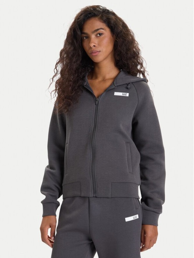 EA7 Emporio Armani Bluza 7W000675 AF13151 U8117 Szary Regular Fit