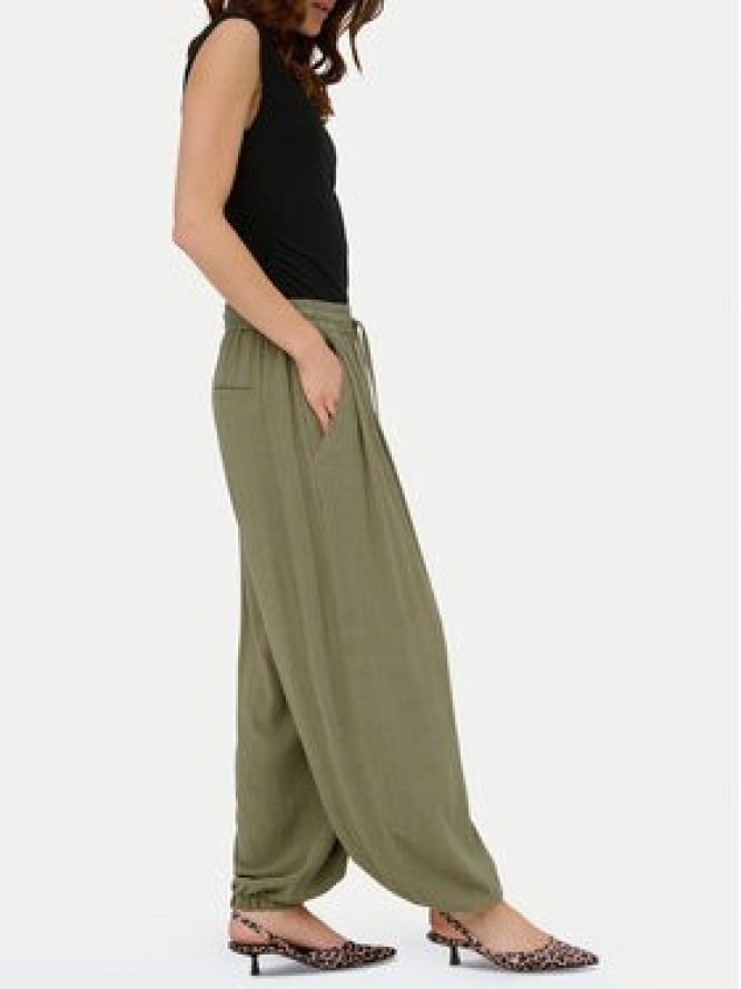 ONLY Spodnie materiałowe Siesta 15373197 Khaki Regular Fit