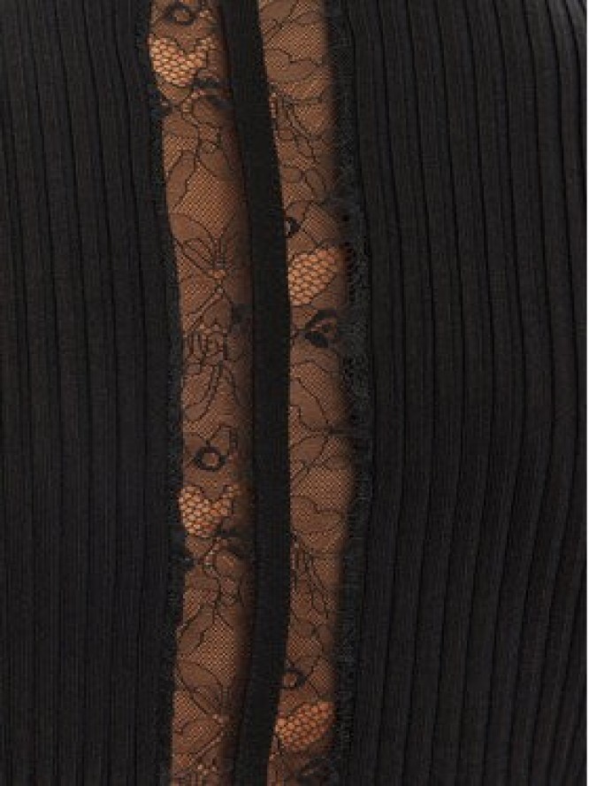 Morgan Sweter 251-MLACY Czarny Slim Fit