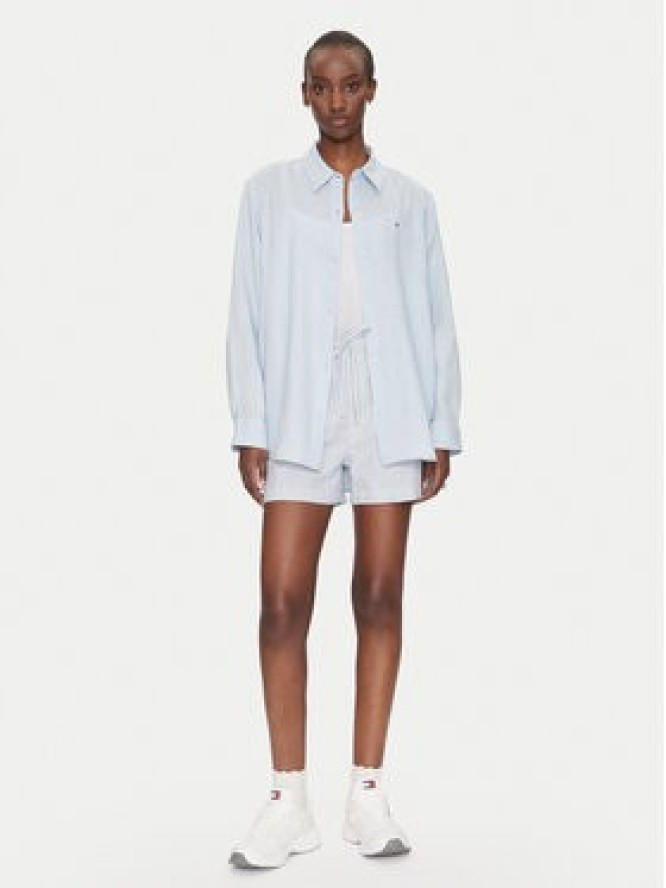 Tommy Jeans Szorty materiałowe DW0DW20360 Niebieski Regular Fit