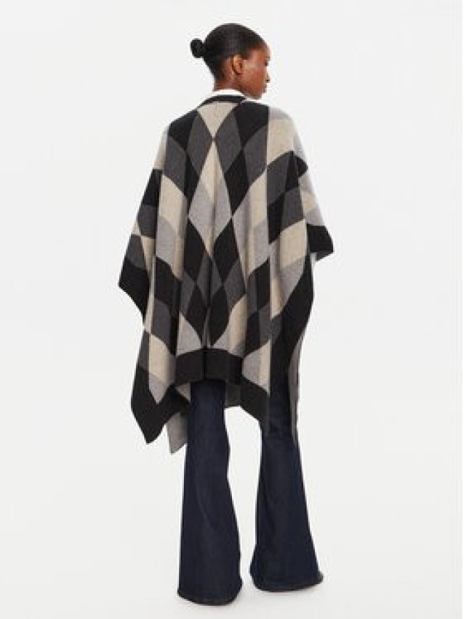 Barbour Ponczo LKN1713MI11 Szary Relaxed Fit