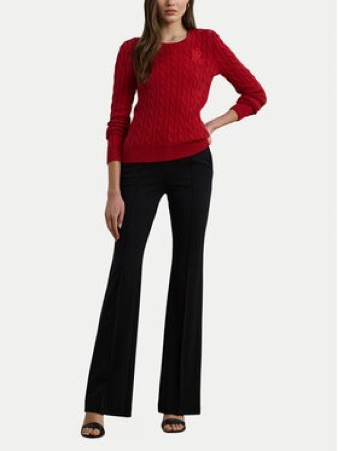 LAUREN RALPH LAUREN Sweter 200932223009 Czerwony Slim Fit