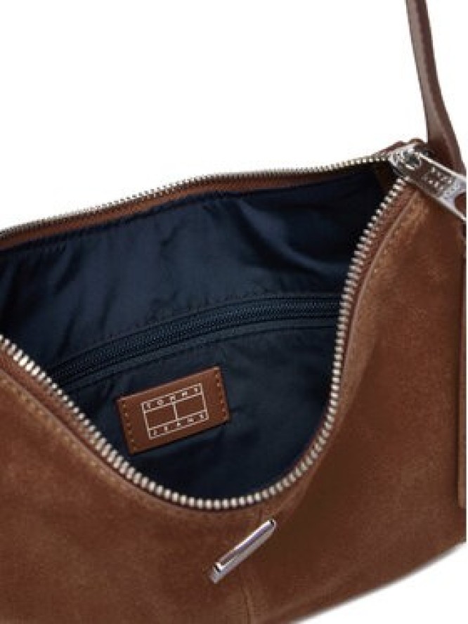 Tommy Jeans Torebka Tjw Slouchy Suede Shoulder Bag AW0AW18859 Brązowy