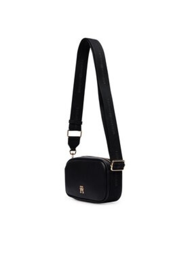 Tommy Hilfiger Torebka Th Logotape Camera Bag AW0AW18741 Czarny