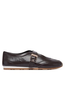 Tommy Hilfiger Baleriny Bella Ballet Mary Jane FW0FW09416 Brązowy