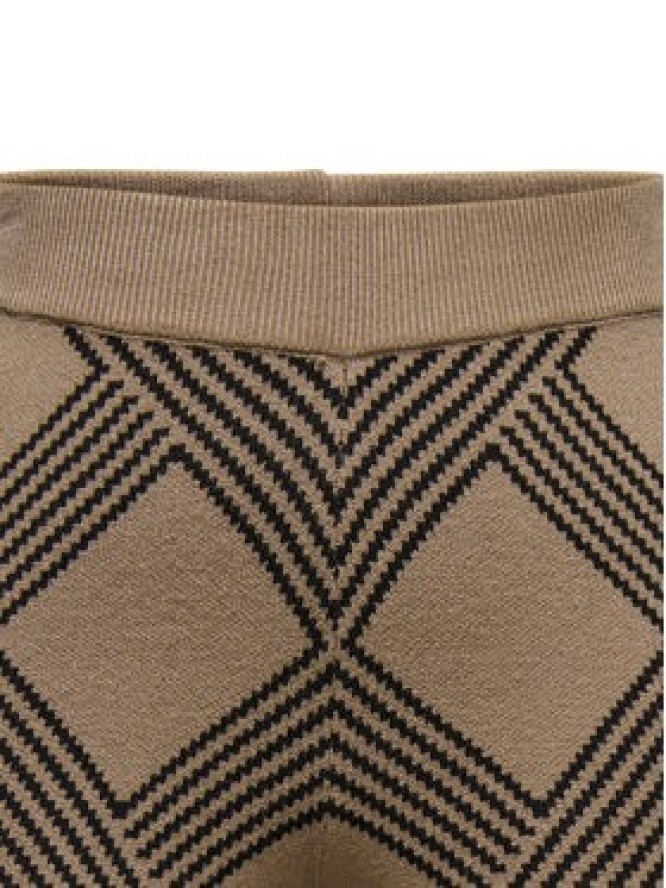 ONLY Spodnie dzianinowe Anny 15327634 Beżowy Loose Fit