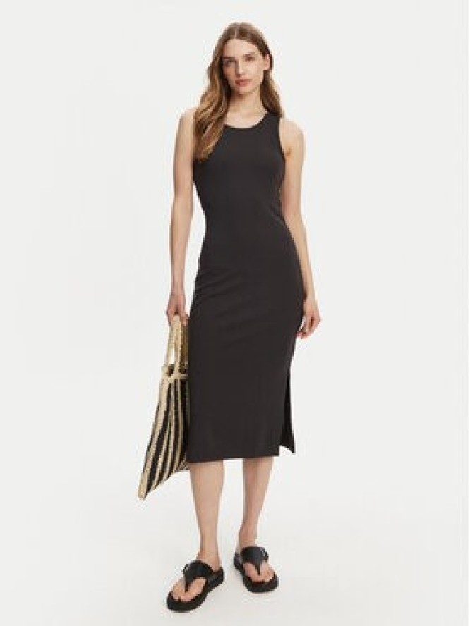 Roxy Sukienka letnia ERJKD03512 Szary Regular Fit