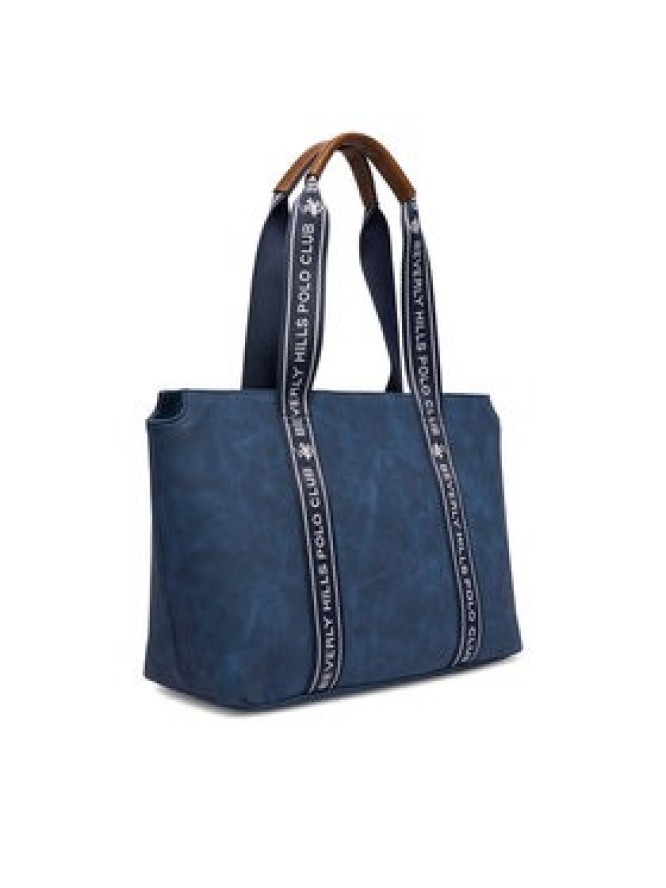 Beverly Hills Polo Club Torebka CWBEO-BHPC-L-007-10 Granatowy