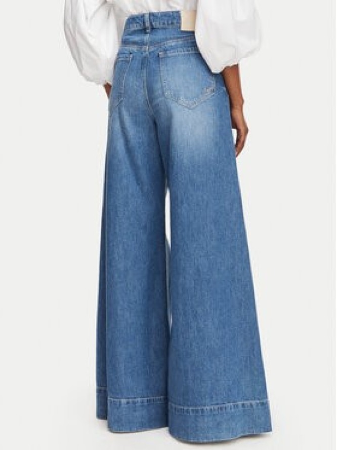 BOSS Jeansy C Jane 50564408 Niebieski Wide Leg