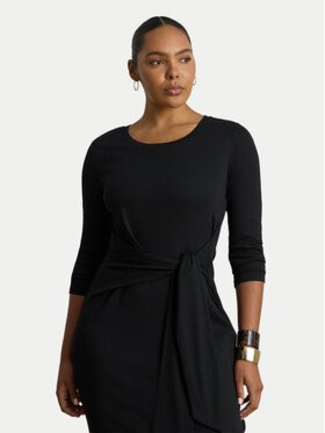 LAUREN RALPH LAUREN Sukienka codzienna 200973598004 Czarny Regular Fit