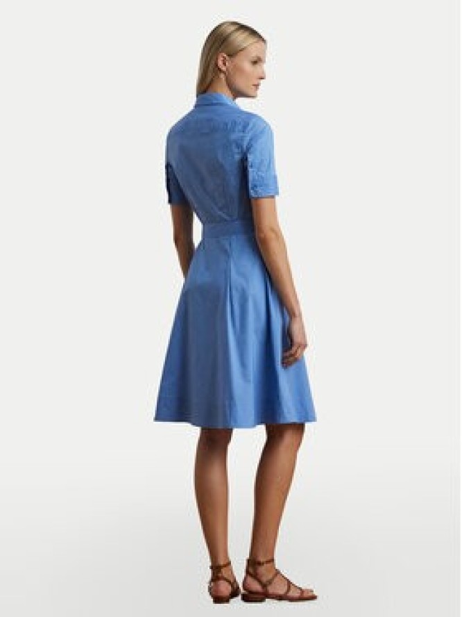 LAUREN RALPH LAUREN Sukienka koszulowa 200748950017 Niebieski Regular Fit