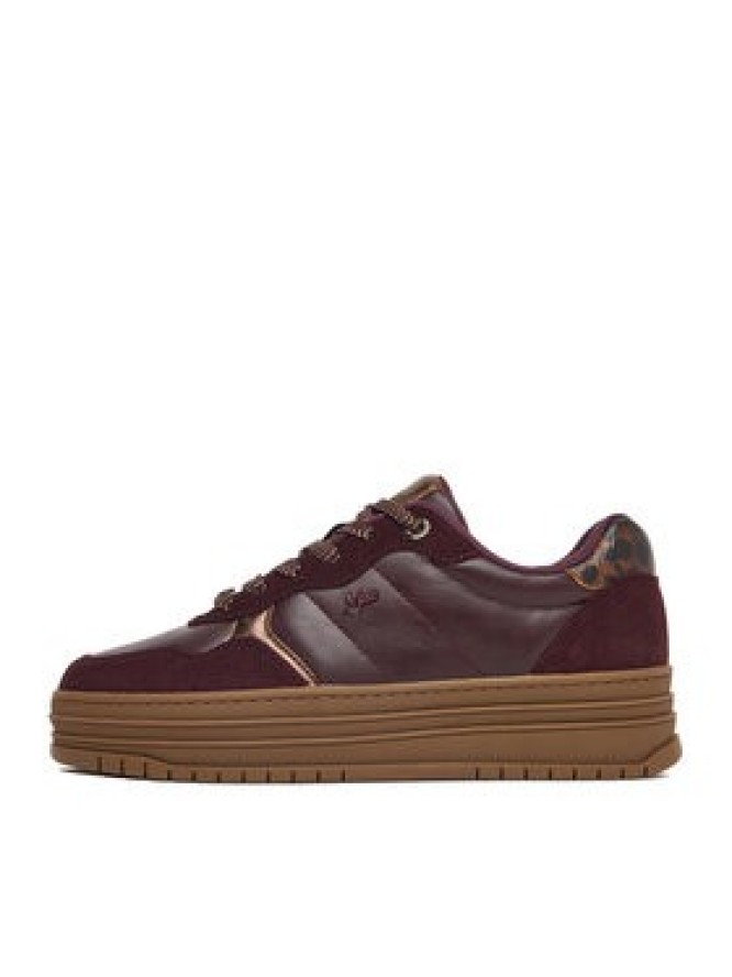 MEXX Sneakersy EO-MI001006463W Bordowy
