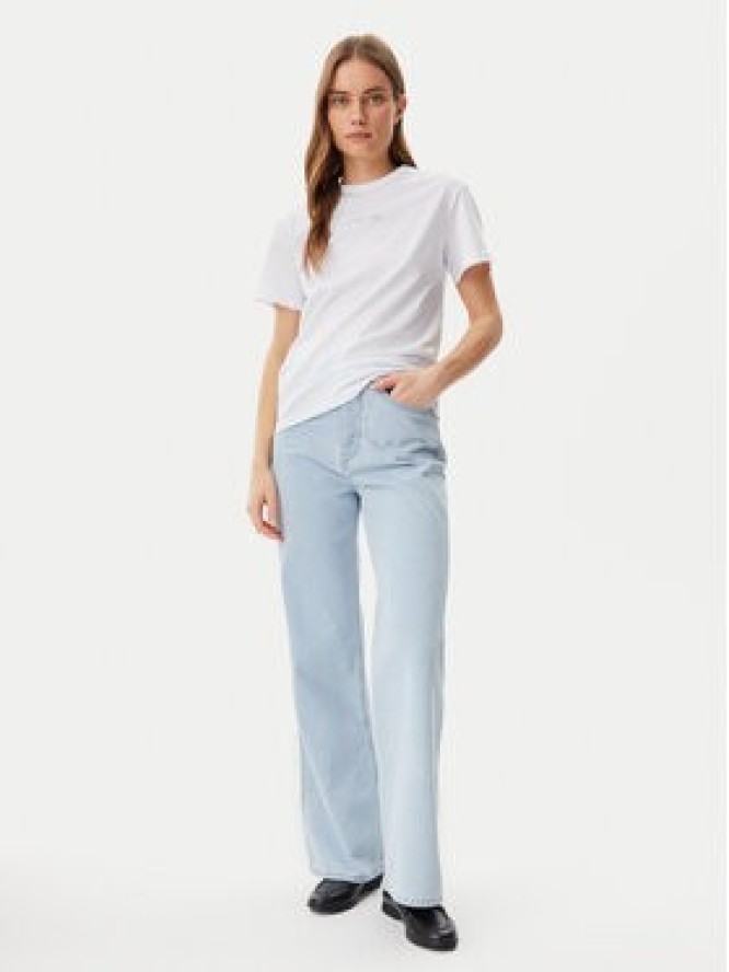 Calvin Klein T-Shirt K20K208294 Biały Regular Fit