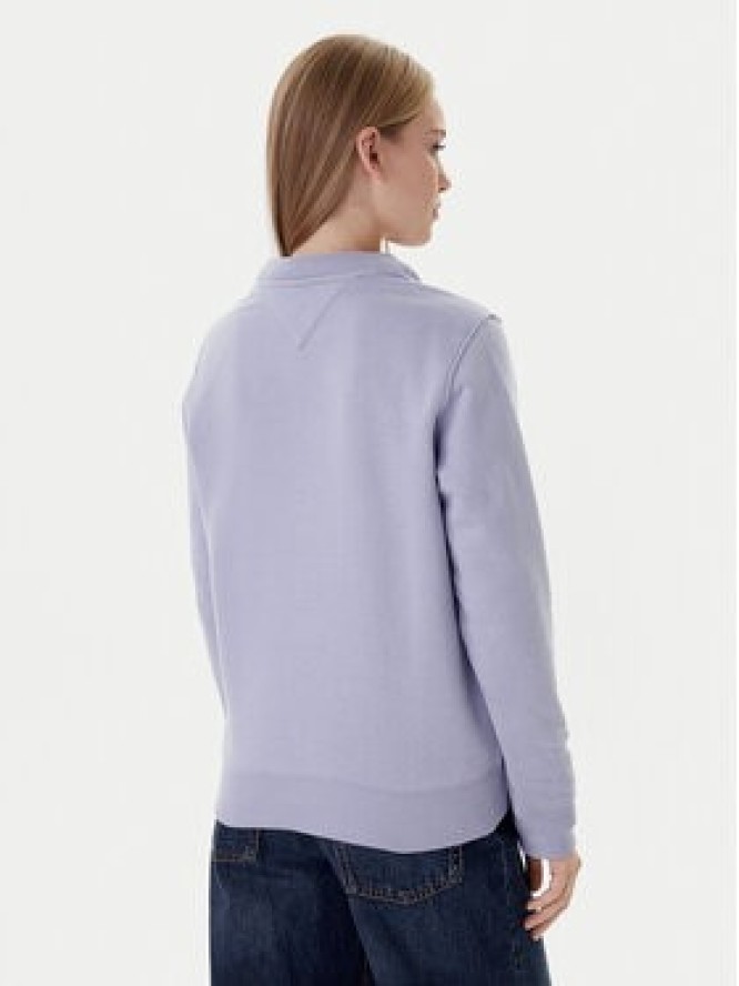 Tommy Jeans Bluza Flag DW0DW19959 Niebieski Regular Fit