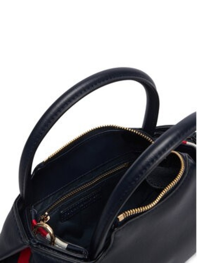 Tommy Hilfiger Torebka Th Logotape Mini Satchel AW0AW18743 Granatowy