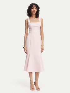 ACCESS FASHION Sukienka koktajlowa 63-3428-135 Różowy jasny Regular Fit