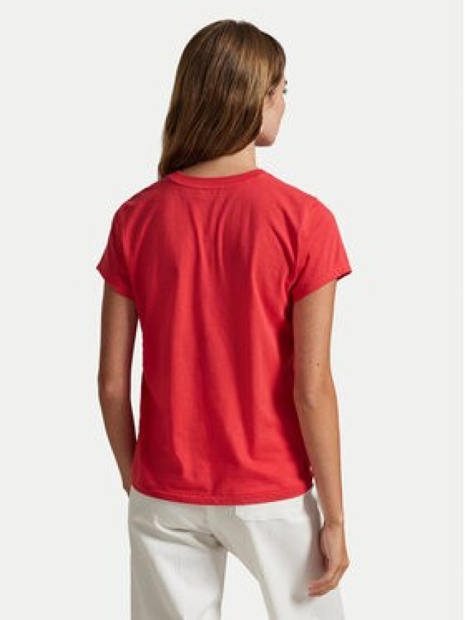 Polo Ralph Lauren T-Shirt 211898698035 Czerwony Regular Fit