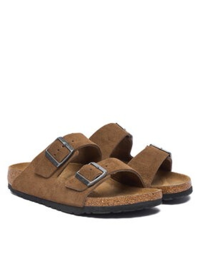 Birkenstock Klapki Arizona 1032717 Beżowy ciemny