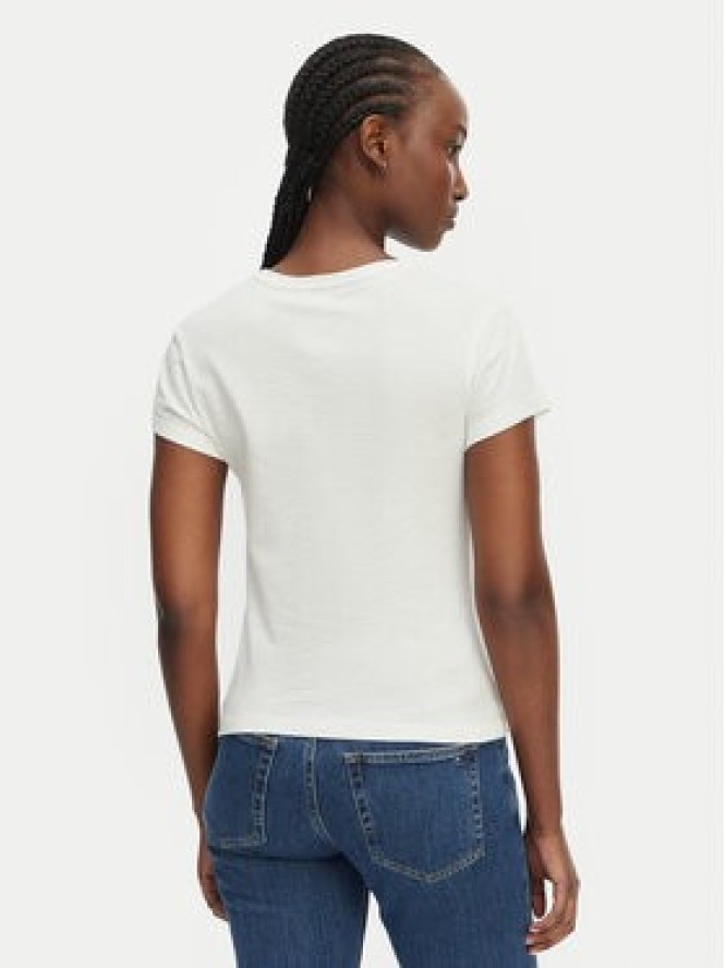 Tommy Hilfiger T-Shirt WW0WW48702 Biały Slim Fit