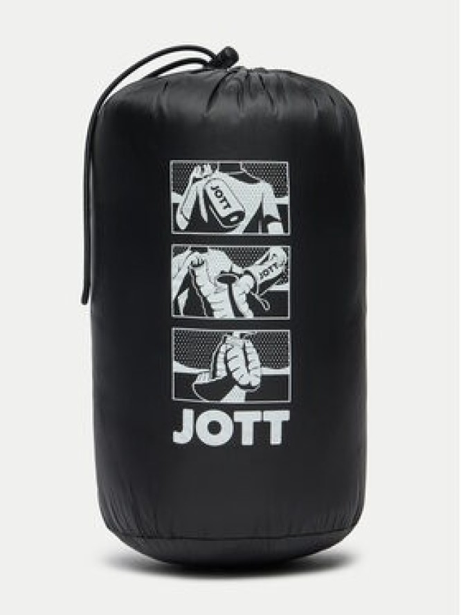 Jott Kurtka puchowa Cha P000WDOW02 Czarny Slim Fit