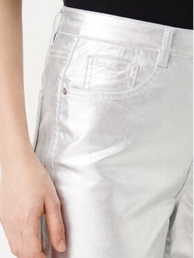 ONLY Jeansy Juicy 15331673 Srebrny Wide Leg