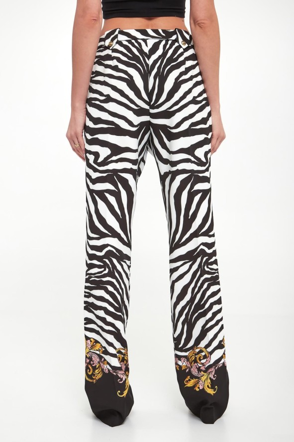 Spodnie damskie zwierzęcy wzór VERSACE JEANS COUTURE