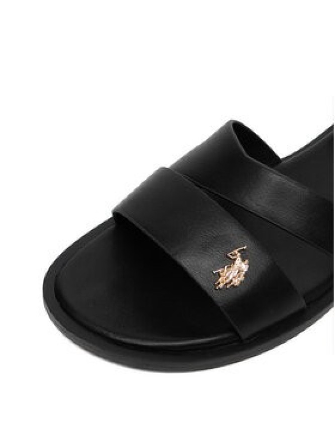 U.S. Polo Assn. Sandały EO-CASSIE003W/6Y1 Czarny