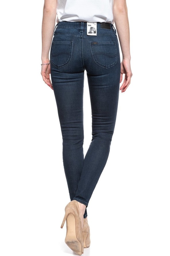 SPODNIE DAMSKIE LEE SCARLETT WHEATON L526RKIN 112111854