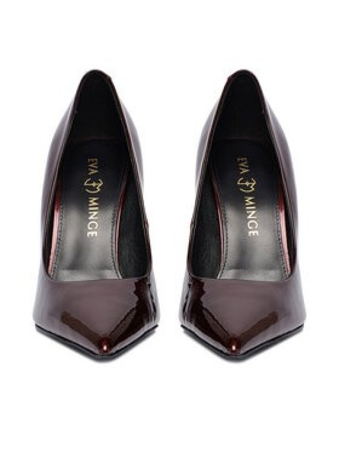 Eva Minge Szpilki EO-ESME-808-Y5P Bordowy