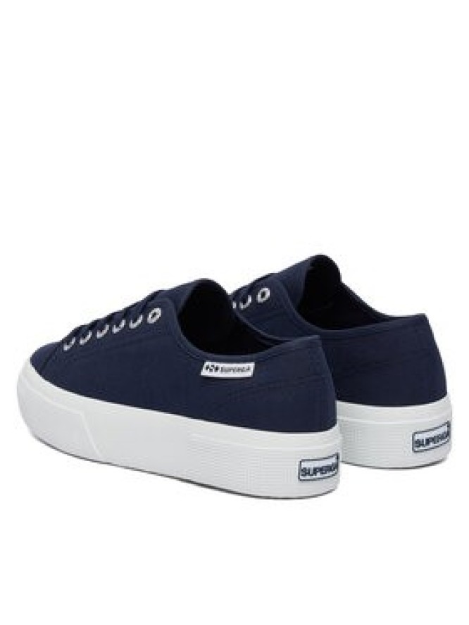 Superga Tenisówki Platform Leggera S2142ZW Granatowy