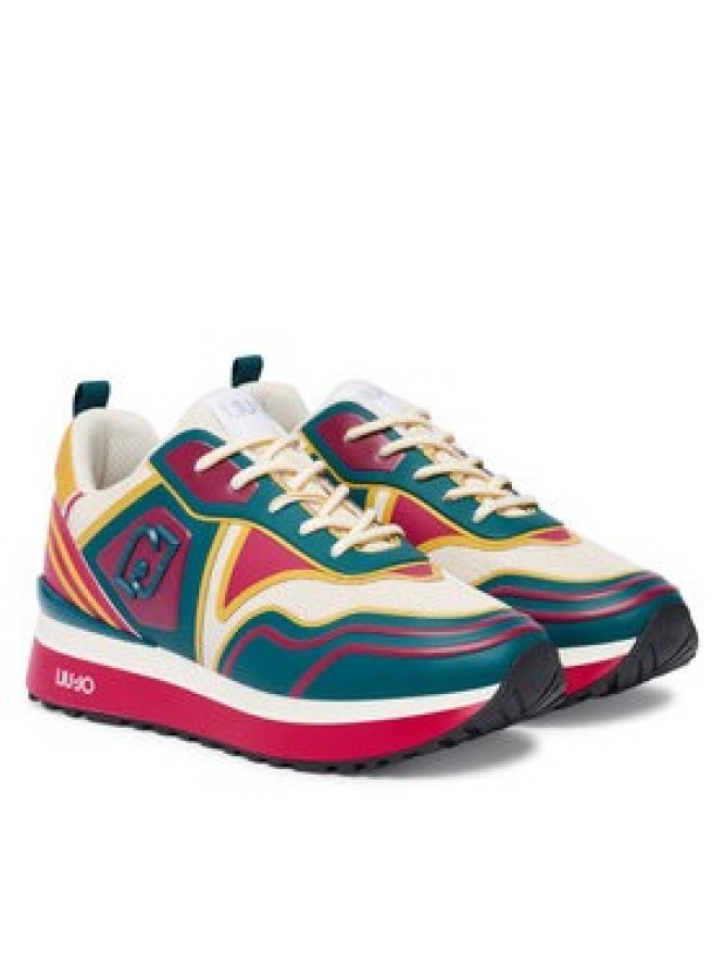Liu Jo Sneakersy Maxi Wonder Tech 01 BA6021 TX519 Zielony