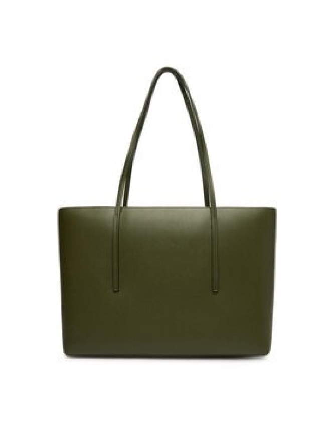 Calvin Klein Torebka Foil Logo Tote W/Pouch LV04F3274G Zielony