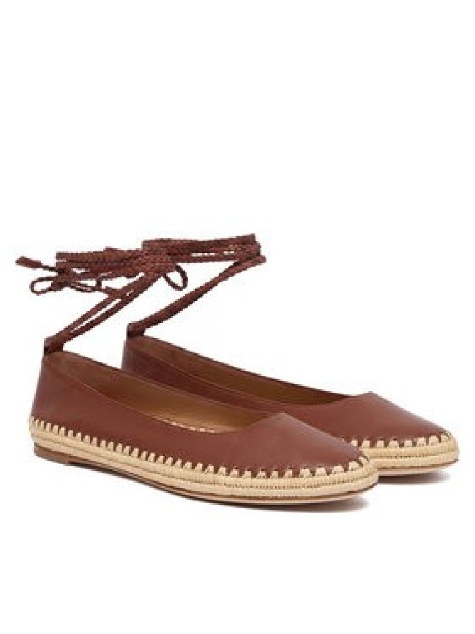 Max Mara Espadryle 2614521012670 Brązowy