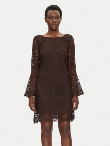 Bruuns Bazaar Sukienka koktajlowa Sago Xia BBW4517 Czarny Regular Fit