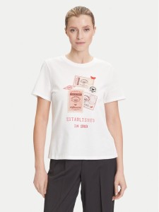 Weekend Max Mara T-Shirt Ara 2525976041 Biały Regular Fit