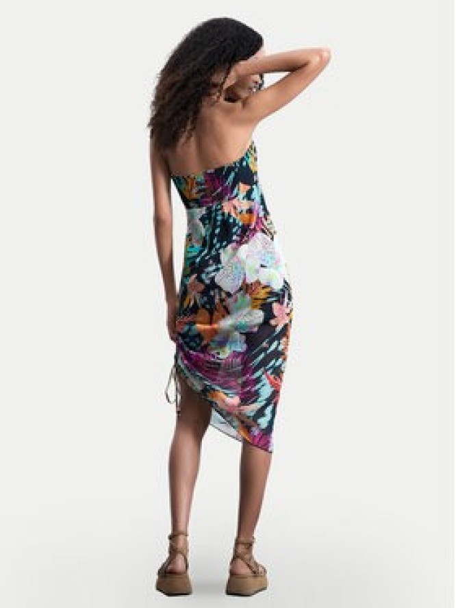 Desigual Sukienka letnia Daikiri Flash 26SWVW65 Kolorowy Regular Fit