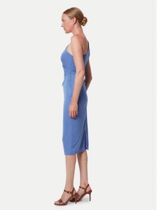 LAUREN RALPH LAUREN Sukienka koktajlowa 253903046004 Niebieski Slim Fit