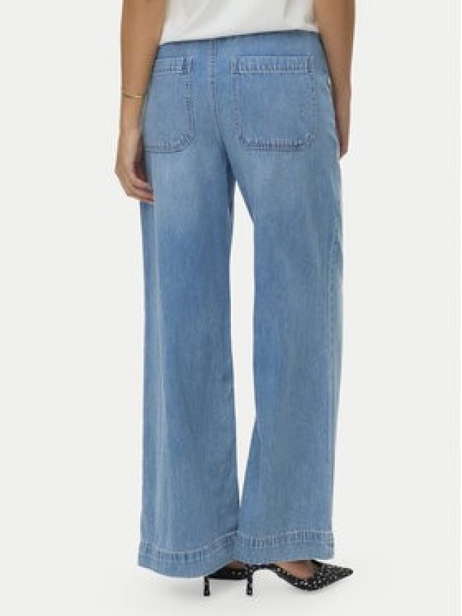 Vero Moda Jeansy Allison 10342870 Niebieski Wide Leg